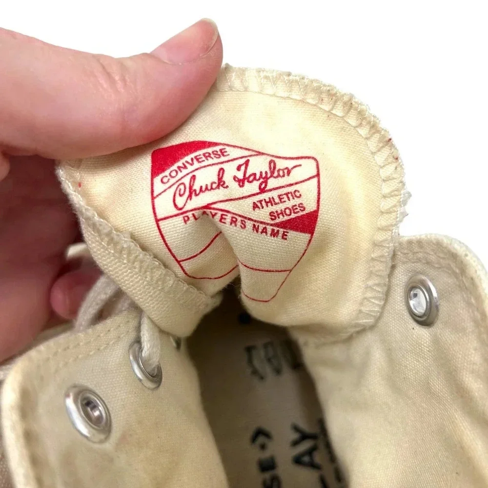 Comme Des Garçons Play x Converse Chuck 70 Hi Multi Hearts Sneakers Size 5‎ - Picture 8 of 8
